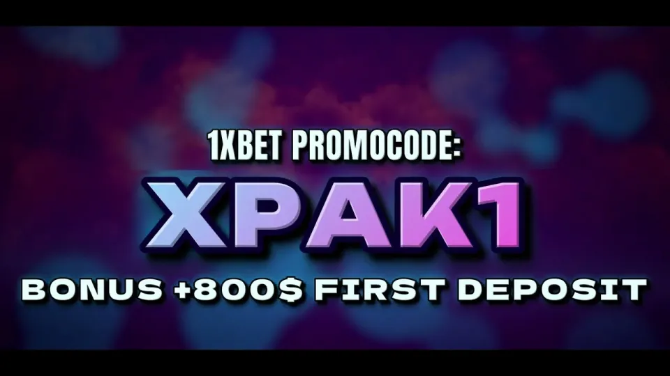 1xBet Promo Code Free XPAK1 for First Deposit